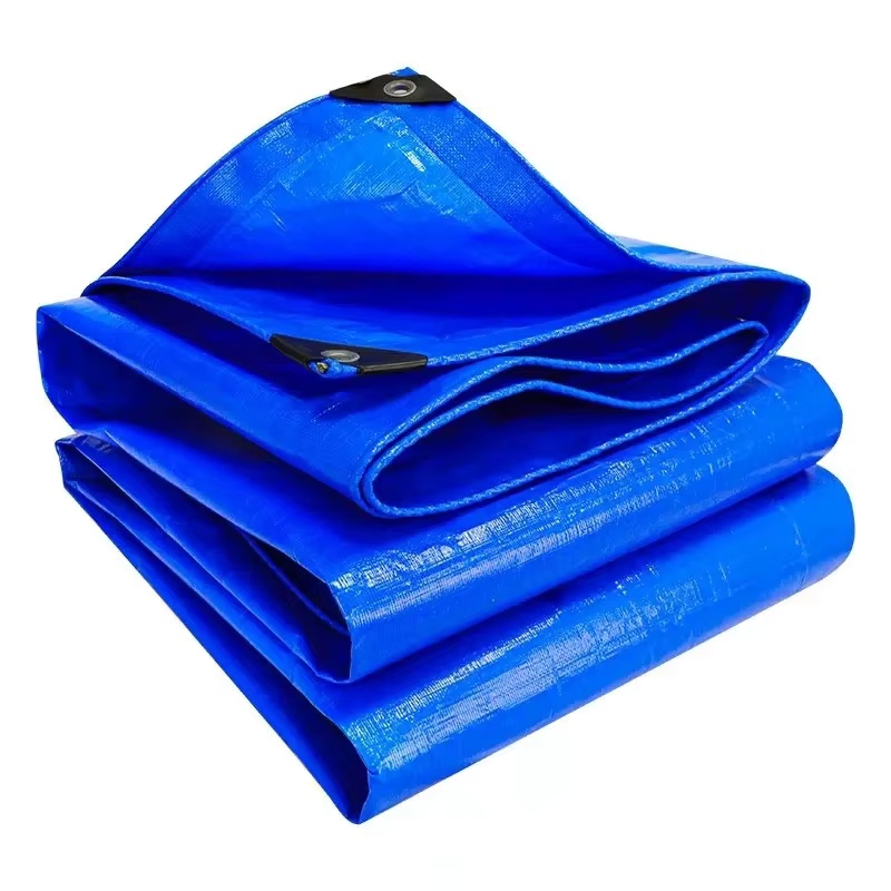 Anti-UV-zeildoek PE waterdichte vrachtwagenladingafdekking pe-zeildoek