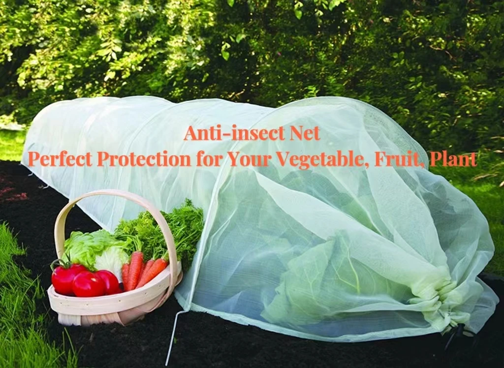 Anti-insectengaas voor de kastuin en landbouw