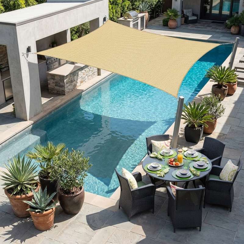 HDPE Shade Sail Home zonneschermproducten HDPE Shade Sail Home zonneschermproducten