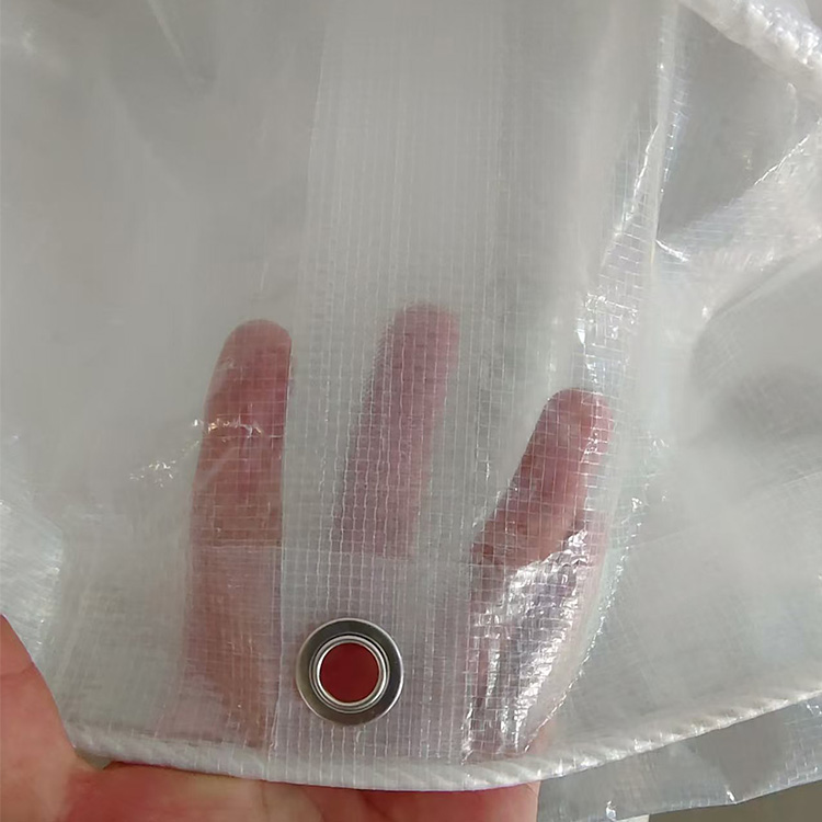 Zwaar transparant PE-zeil