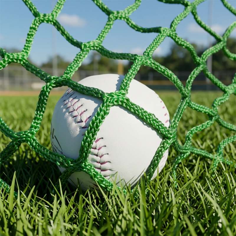 Voetbalsportnetten Veiligheidsnetten Golfoefeningen Plastic Cricket Trellis Sportnet